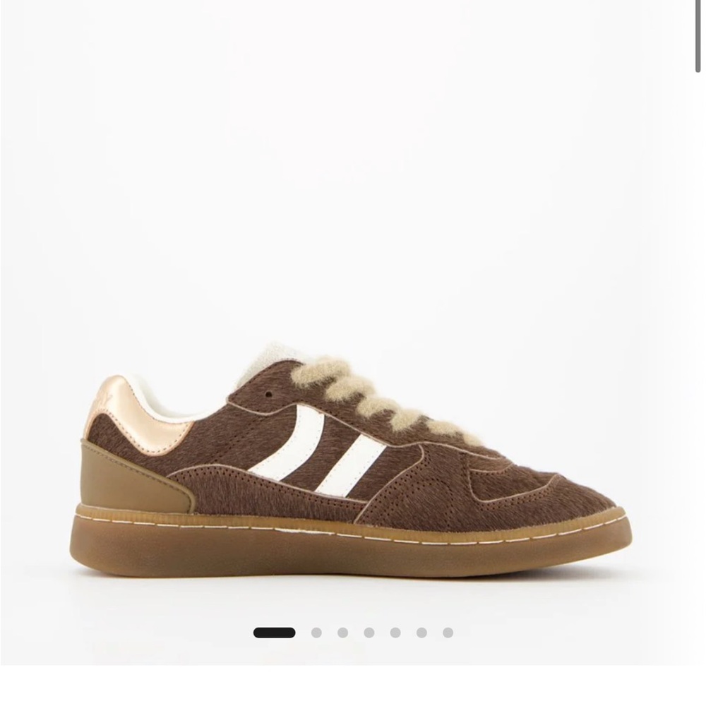 Coolway Brown and White Sneakers